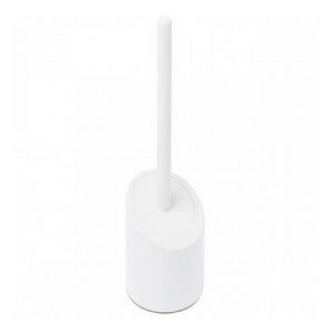 Portaescobillas de Baño Redondo Serie Linea, Blanco, 17 cm de Ancho, 48 cm de Alto, 12 cm de Largo - Product Image 1