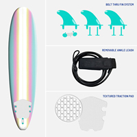 AJUNION SUP Stand UP Paddle Board Planche de surf gonflable Jeu d'eau Surf Longboard Planche de surf
