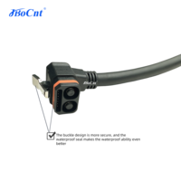 Connecteur mâle/femelle JBoCnt DM80 haute intensité 60-150A 600V IP67 étanche anti-vibration pour station d'échange de batteries EV UL94-V0