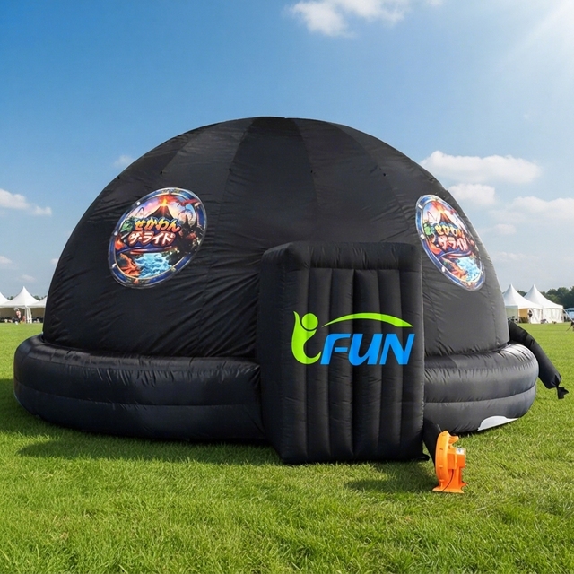 Commercial Inflatable Cinema Projection Tent Portable Outdoor Event Dome for Science Museum and Exhibitions
