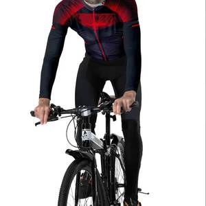 Conjunto de Ciclismo Personalizado para Hombre con Diseño sin Etiquetas y Tela Suave, Listo para Logotipos de Equipos y Proyectos de Branding de Eventos - Product Image 4