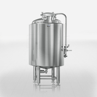 Fermenteur à double enveloppe commercial de 1000 L pour la production de kombucha, équipement complet pour petite brasserie et usine de boissons
