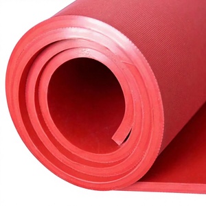 Feuille <span class=keywords><strong>de</strong></span> caoutchouc latex rouge <span class=keywords><strong>de</strong></span> 0,4 mm, feuille <span class=keywords><strong>de</strong></span> caoutchouc naturel, haute résistance à l'usure. - Product Image 1