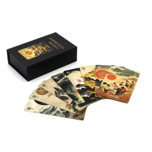 Vente en gros de 700 styles or doré bords intérieur adulte jouer amusant jeu de société divinatoire <span class=keywords><strong>quotidien</strong></span> <span class=keywords><strong>Oracle</strong></span> cartes Tarot jeu de cartes - Product Image 2