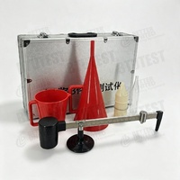 Mud Testing 3-Piece Kit (Mud Balance, Marsh Funnel, Sand Content) with Portable Case - API Standard Drilling Fluid Test Set
