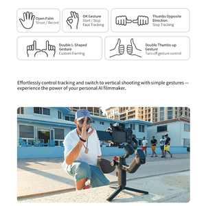 Estabilizador Gimbal <span class=keywords><strong>FeiyuTech</strong></span> SCORP Mini 3 Pro con Seguimiento IA 4.0 y Mango Remoto Desmontable para Cámaras Mirrorless y Teléfonos Móviles - Product Image 1