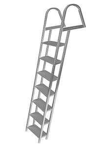 Escalera de aluminio de alta calidad con aluminio anodizado que resiste la oxidación y la corrosión en entornos marinos. - Product Image 2