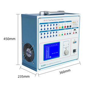 VLUUKE LND702 Probador de protección de relé de microordenador electrónico Pantalla LCD Prueba de relé de inyección de corriente secundaria trifásica - Product Image 6