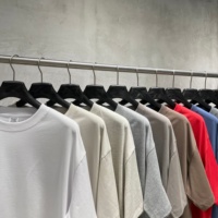 T-shirt surdimensionné à épaules tombantes en coton lourd à motif léopard, coupe carrée, personnalisable, vente en gros pour hommes