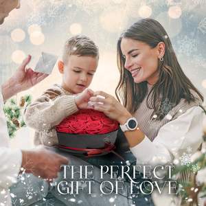 Коробка в форме сердца, сохраненные розы, бессмертные розы, подарок для жены, навсегда, Цветочная картонная коробка, День матери, роза, имморт - Product Image 6