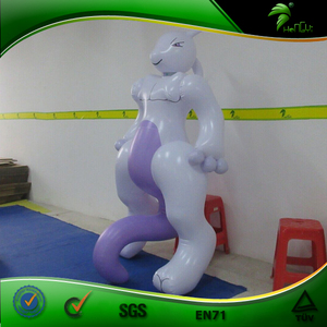 Hongyi Nouveaux jouets gonflables personnalisés en forme de Mewtwo, chat de dessin animé, animaux pour la publicité - Product Image 6