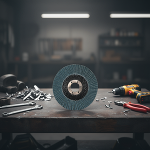 Disque à lamelles plat en zirconium Ttake Ab6200 Series 6, 115x22 mm, support en fibre pour ponçage - Product Image 3