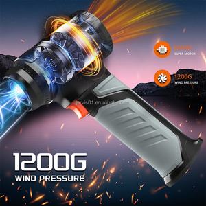 Souffleur d'air turbo multifonctionnel Jarvis, puissant sécheur et dépoussiéreur de voiture, compresseur, souffleur à jet violent, outil de nettoyage de voiture - Product Image 2