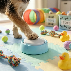 Pulsante Parlante Personalizzabile per Animali Domestici - Scherzo Sonoro in Plastica per Cani - Product Image 3