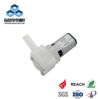 Mini pompe péristaltique N20, débit de 0,5 à 5,0 ml/min, 3,7 V, faible bruit, pour les applications de transfert de fluides