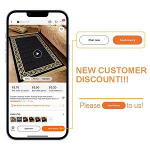 Gebetstepich Tapis De Priere Islam Janamaz tappetino da preghiera islamico spesso tappeto da preghiera musulmano Sejadah tappeto da preghiera Islam - Product Image 6