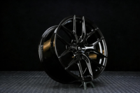 Nouvelles jantes en alliage d'aluminium forgé sur mesure, performance agressive, 16 et 17 pouces, T6-6061, finition chromée teintée bleue, DOT