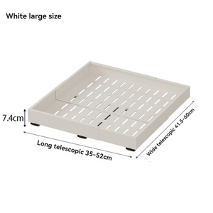 Almacenamiento de cocina fácil de instalar debajo del fregadero cajón organizador estante extensible en todas las direcciones para un ajuste óptimo en la cocina del hogar - Product Image 4