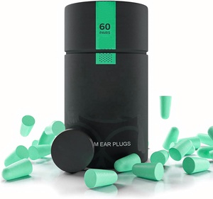 38dB Soft PU <strong>Foam</strong> Earplugs Hearing Protection Eco-friendly 60 Pairs Noise Reduction <strong>Safety</strong> <strong>Ear</strong> <strong>Plugs</strong> for Sleeping - Product Image 4