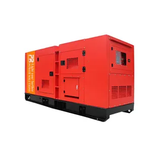 Bingkai terbuka 40kw/50kva Generator Diesel berpendingin air tiga fase dengan Remote otomatis peringkat 400V/110V 1500rpm tipe diam kecepatan