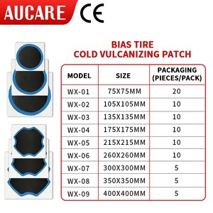 <span class=keywords><strong>Kit</strong></span> de réparation complet pour pneus tubeless, comprenant des patchs de réparation à froid, adapté aux vélos et aux motos - Product Image 4