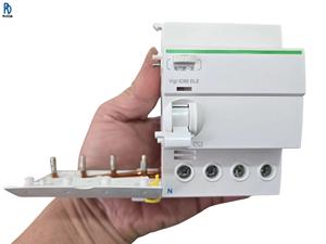 Disjoncteur différentiel 4P 100MA ≤40A, dispositif de protection contre les fuites, protection contre les surintensités, sécurité électrique - Product Image 1