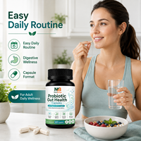 Capsules de probiotiques pour la santé intestinale en gros avec Lactobacillus Acidophilus