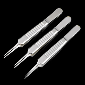 Strumento Dentato a Piattaforma Dritta di Classe I, Strumento per Doppia Palpebra, Pinze per Tessuti Adson Russian Debakey - Product Image 1