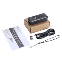 Escáner de Código de Barras Inalámbrico 2D CMOS Portátil con Bluetooth, Escáner de Códigos QR, Mini Máquina de Escaneo de Bolsillo