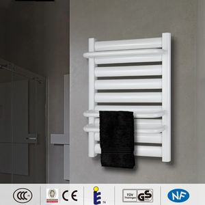 Radiateur à serviettes vertical en acier design, mural, chauffage central à eau chaude, OEM, chauffe-serviettes et séchoir pour salle de bain - Product Image 4