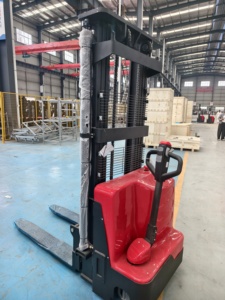 Apilador Eléctrico de 2000 kg de Capacidad, Mástil de Tres Etapas, Batería de Plomo-Ácido, Uso en Interiores, Planta de Fabricación - Product Image 1