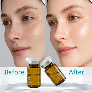 Ampoule de solution aqueuse au collagène et à l'<span class=keywords><strong>acide</strong></span> <span class=keywords><strong>hyaluronique</strong></span> pour le contouring, l'éclaircissement et le blanchiment du visage, 6 types de sérum booster pour le visage, 5 ml - Product Image 3