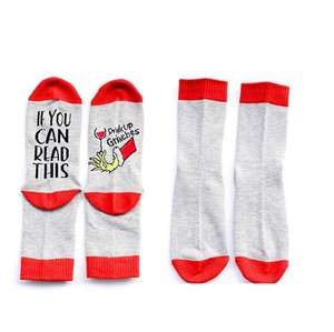 Chaussettes unisexe pour hommes et femmes, Tube imprimé personnalisé, ensemble <span class=keywords><strong>de</strong></span> cadeaux amusantes, nouveauté, chaussettes <span class=keywords><strong>de</strong></span> service - Product Image 6