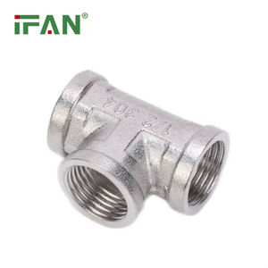 IFAN Free Sample SS Fittings Stainless <strong>Steel</strong> 1/2"-1" Stainless <strong>Steel</strong> Fittings Hot and <strong>Cold</strong> Water Stainless <strong>Steel</strong> Pipe Fittings - Product Image 6