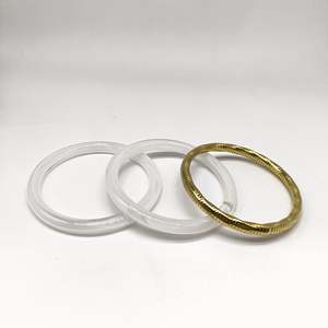 Brazalete de Moda en Acero Inoxidable 316L con Baño de Oro PVD, Joyería Sostenible y Resistente - Product Image 1