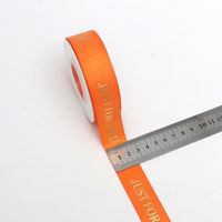 Ruban gros-grain de 25 mm imprimé avec du papier d'or, ruban avec inscription « JUST for YOU », ruban pour bouquet de fleurs, emballage de gâteau, boîte cadeau, ruban décoratif