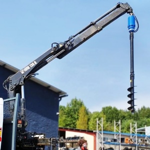 Ensemble d'excavatrice avec tête hydraulique pour le terrassement efficace et les travaux de forage de terre - Product Image 3