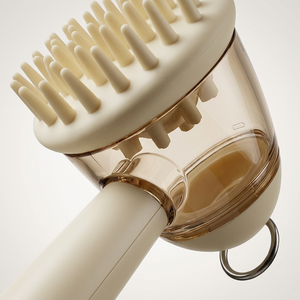 Brosse de Douche pour Animaux en Silicone avec Réservoir de Shampooing et Fonction Massage pour le Toilettage des Chiens - En Stock - Product Image 3