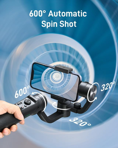Estabilizador de Gimbal para Teléfono Inteligente de 3 Ejes Hohem <span class=keywords><strong>ISteady</strong></span> <span class=keywords><strong>Mobile</strong></span> Plus, Ultra Gran Angular 600 °   Grabación de Video Inception para Android iPhone - Product Image 2
