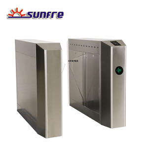 アクセス制御システムRFIDカードリーダー付き自動電気セキュリティフラップバリア - Product Image 2