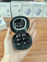Earphone Clip-on Grosir Tipe Konduksi Udara Kontrol Sentuh Daya Tahan Baterai Lama Headphone untuk Lari dengan Pengisian Daya V6.0 Tipe-C