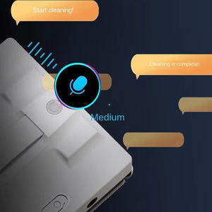 <span class=keywords><strong>Robot</strong></span> nettoyeur de vitres automatique avec 2 brosses rotatives Spray d'eau à 6 voies pour fenêtres domestiques - Product Image 3