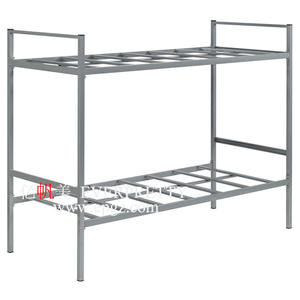 Dormitorio escolar de tres capas, litera triple de metal fuerte moderna barata para 3 personas, personal de estudiantes - Product Image 4