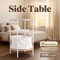 Table d'appoint, table basse, table de chevet, table à thé, salon, bois, moderne, écologique, durable, simple, rangement, meubles de maison