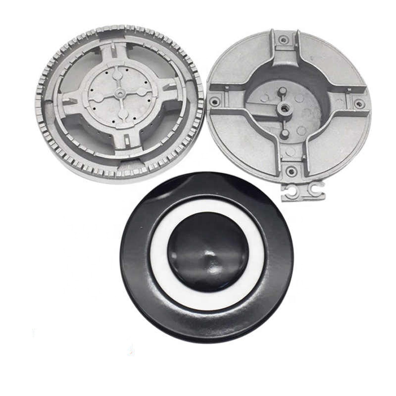 Тройная газовая горелка Sabaf, для газовой плиты, включая колесный диспетчер и нижнюю чашу, 130 мм