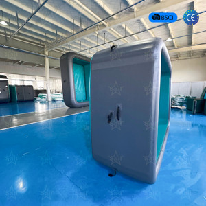<span class=keywords><strong>Piscine</strong></span> hors sol géante de <span class=keywords><strong>5</strong></span> <span class=keywords><strong>pieds</strong></span> de profondeur, pliable, <span class=keywords><strong>gonflable</strong></span>, avec poignées, pour la natation en plein air - Product Image 6