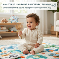 4 jouets sensoriels Montessori pour bébés, hochet en bois naturel, jouets noirs et blancs, cadeau de naissance pour bébés