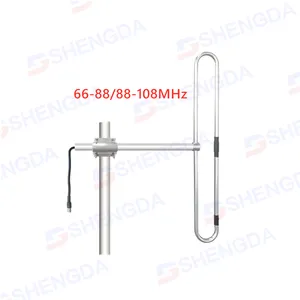 66-88Mhz Of 88-108Mhz Fm Antenne Dipool Yagi Antenne