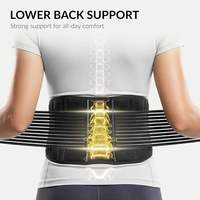 Aofit – Soutien lombaire ajustable en Spandex et Nylon pour le bas du dos, léger, respirant, avec compression pour une meilleure posture