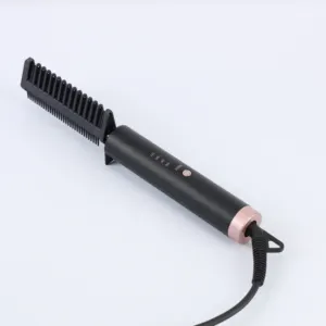 Negative Ion 20 Million Grade Hair Care Product 2 In 1 Hair Straightener And Curler Professional Hair Comb